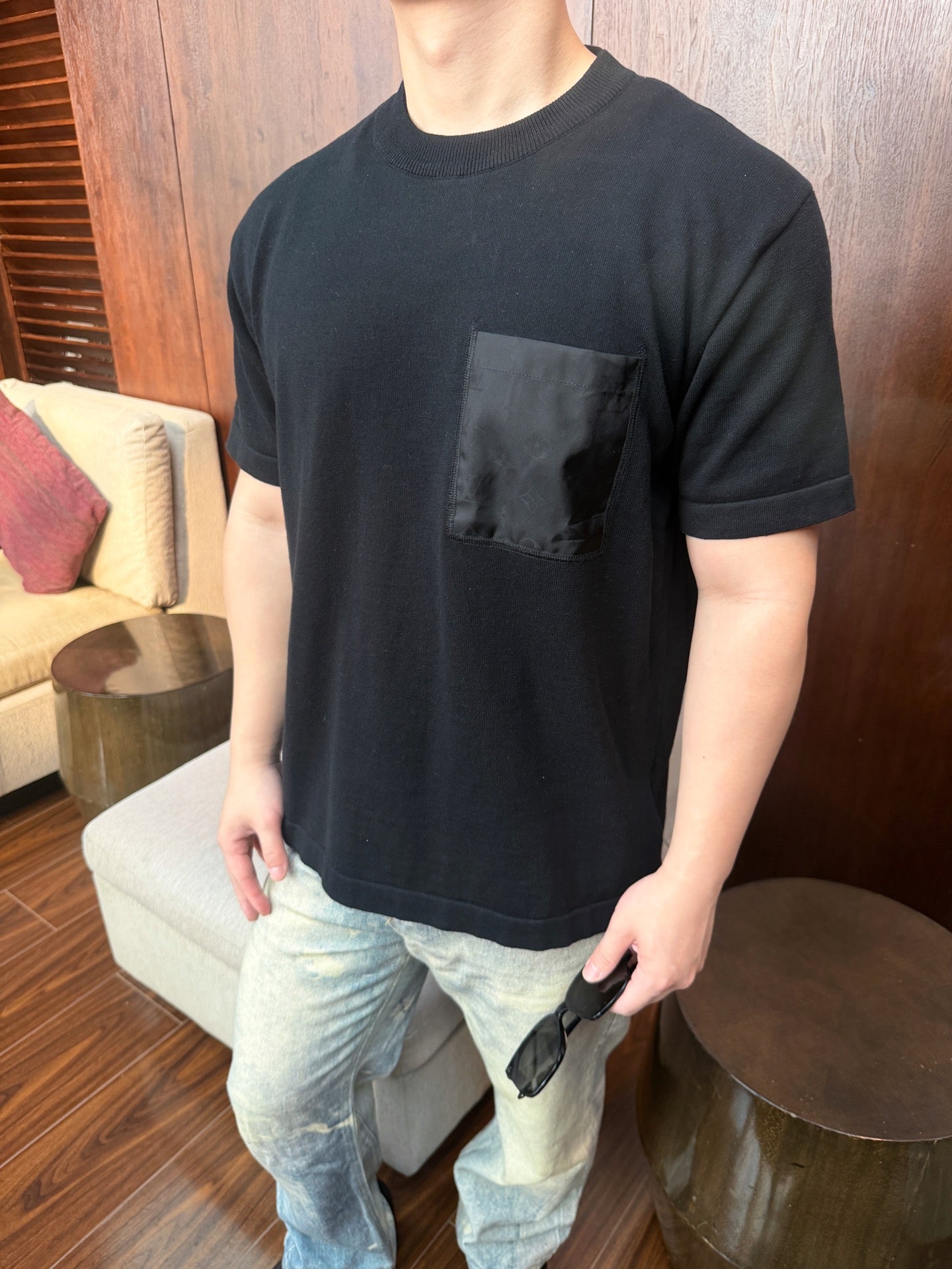 2026 New GS Logo Patch Short-Sleeved T-Shirt (AA591-A30)