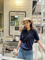 2026 Women’s GS Embroidered Short-Sleeved Jumper (DD119)
