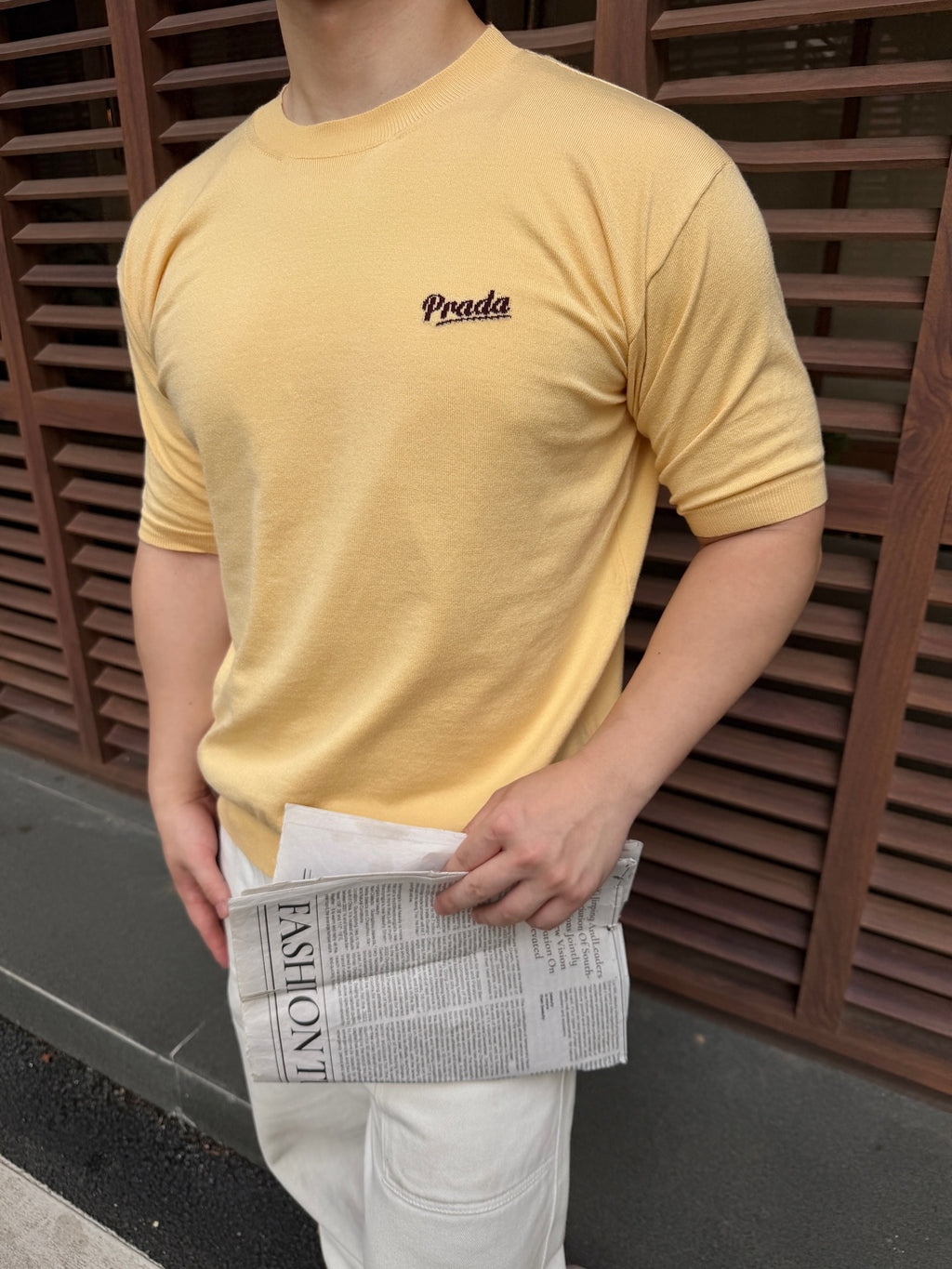 2026 New GS Logo Embroidered Short-Sleeved Jumper (AA619-A50)