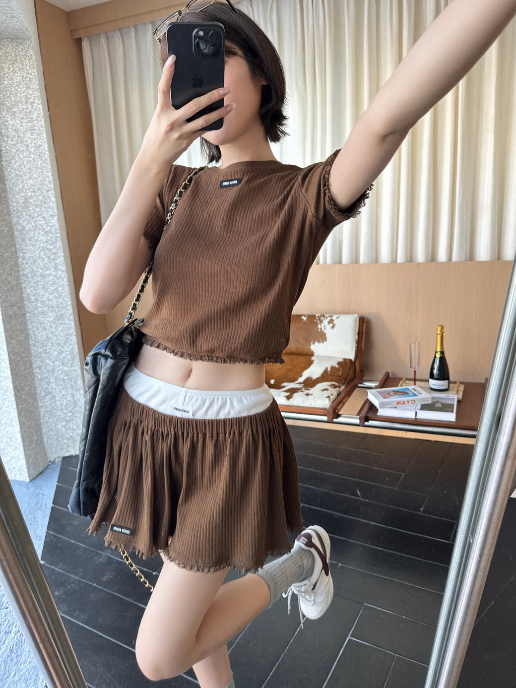 2026 Women’s GS Lace Short-Sleeved T-Shirt (FF740)
