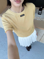 2026 Women’s GS Lace Short-Sleeved T-Shirt (FF740)