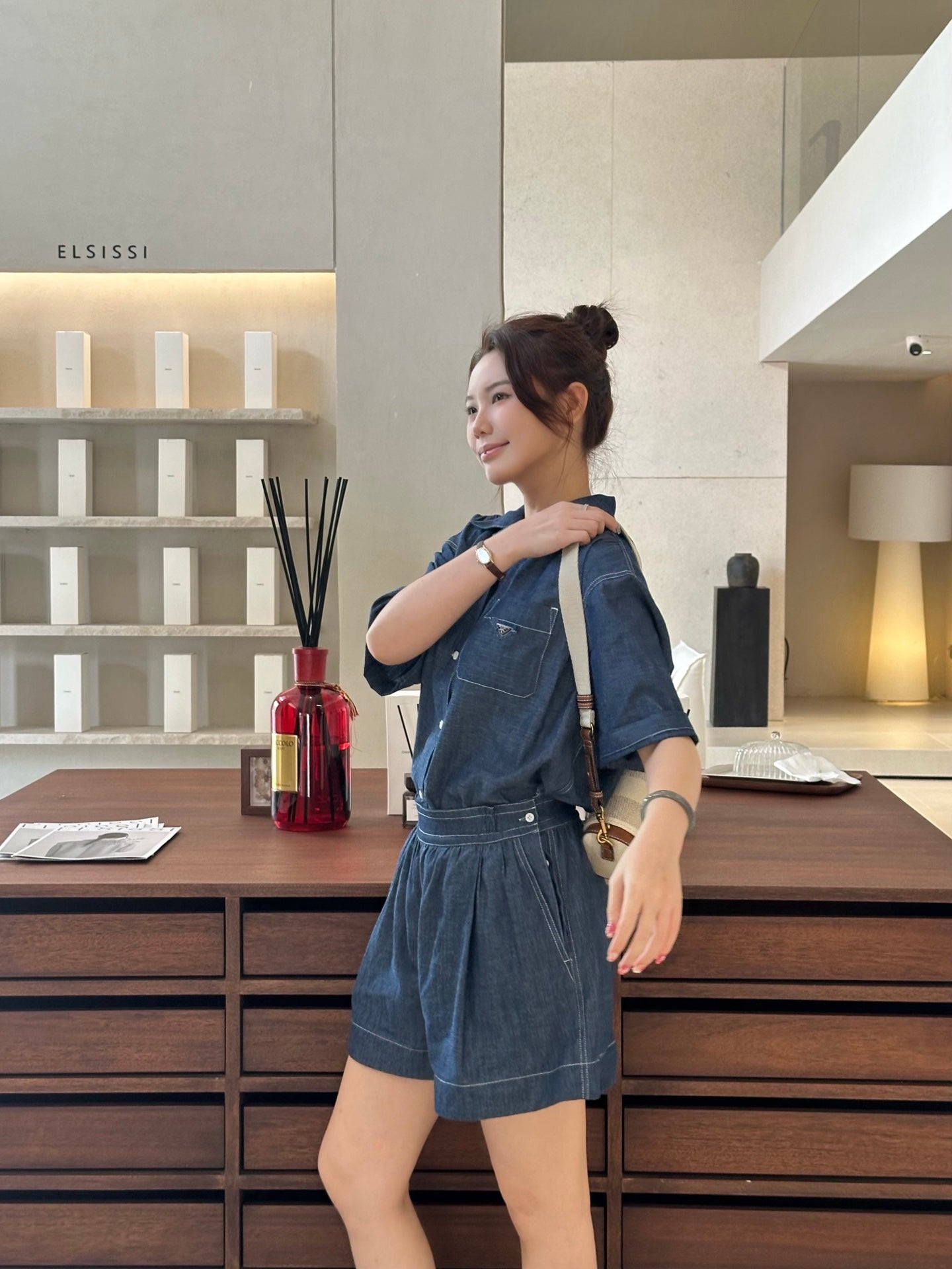 2026 Women’s GS Denim Dress (DD121)