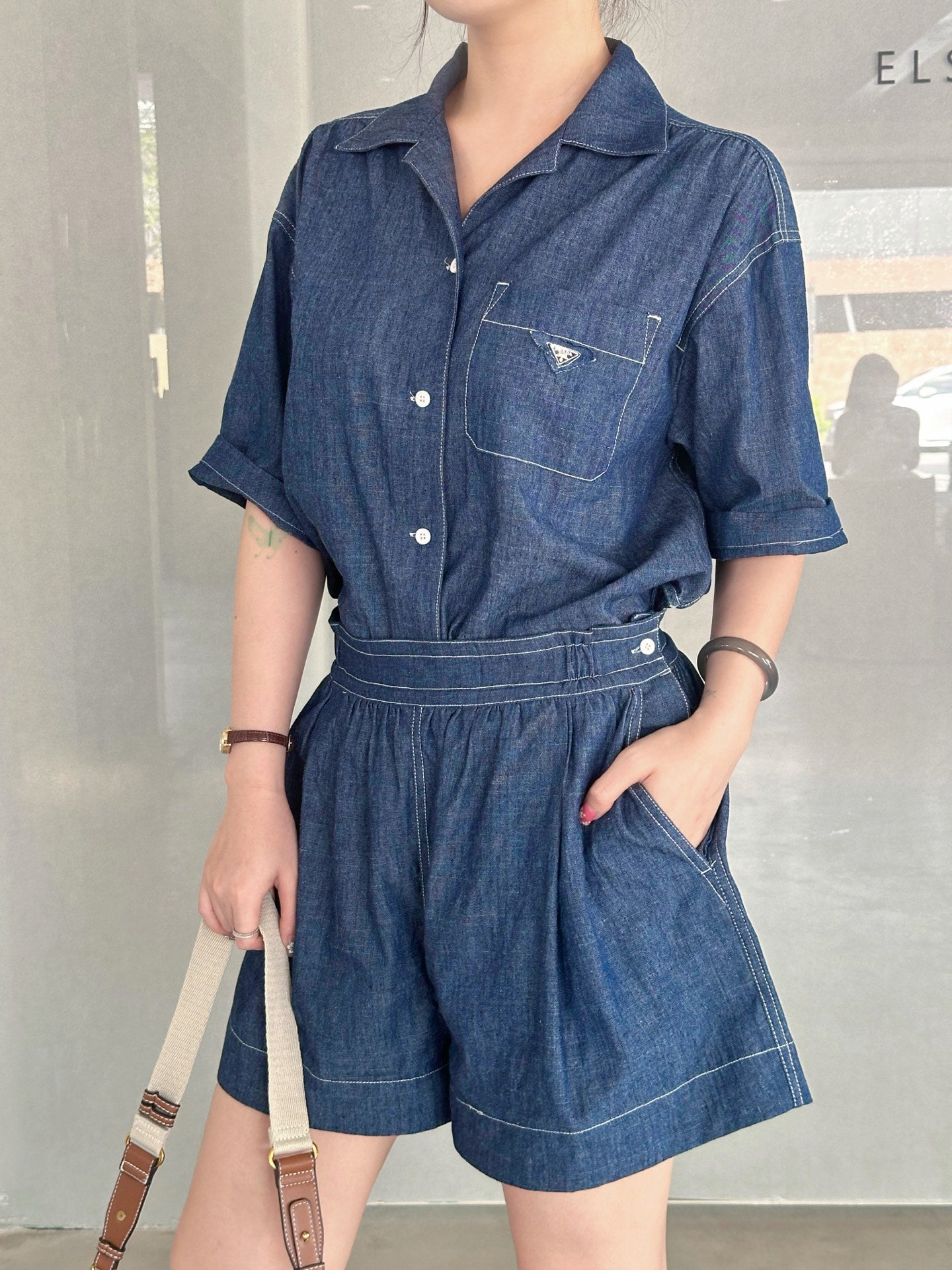 2026 Women’s GS Denim Dress (DD121)