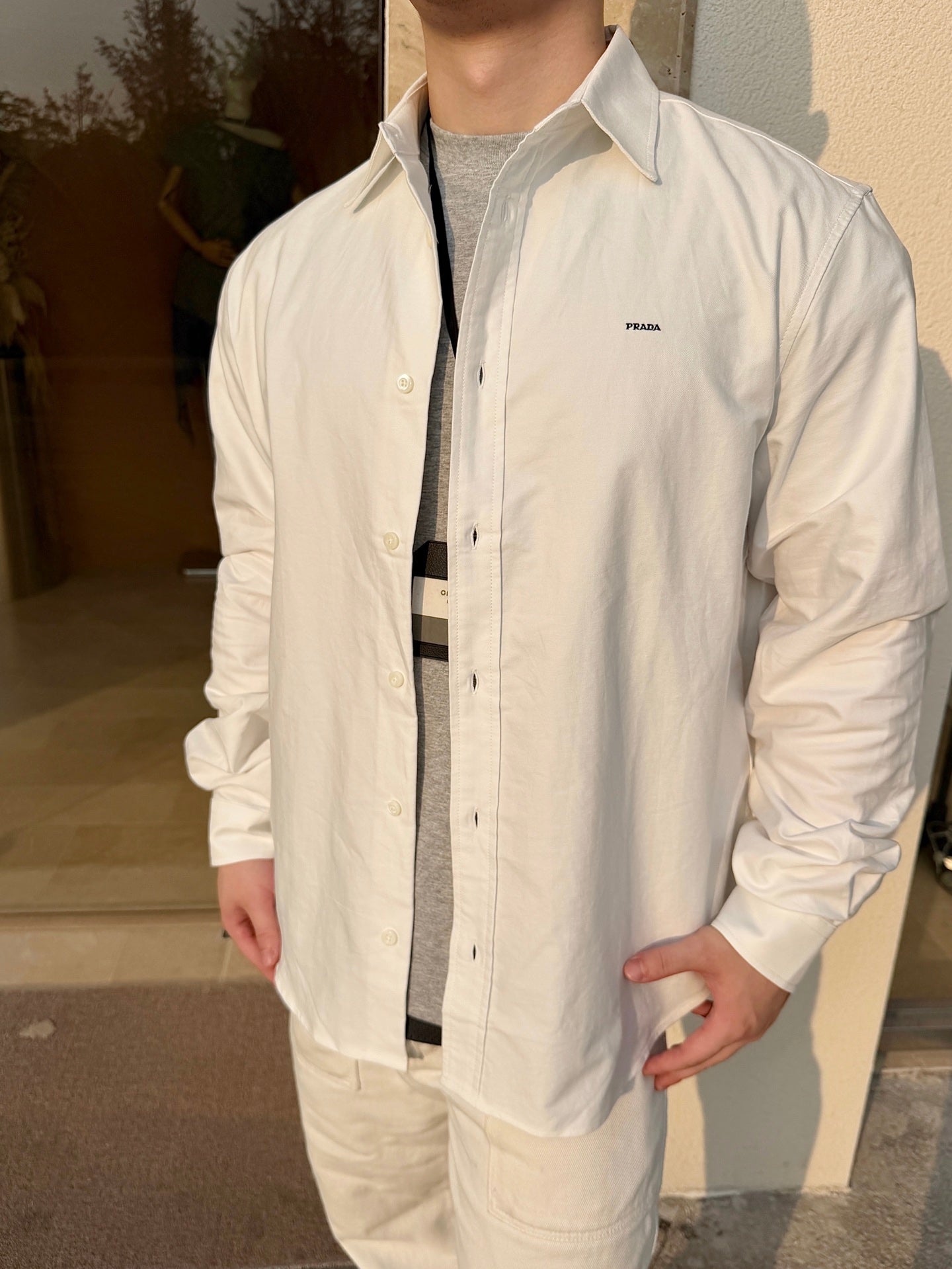 2026 New GS Embroidered Logo Shirt (BB867-B10)