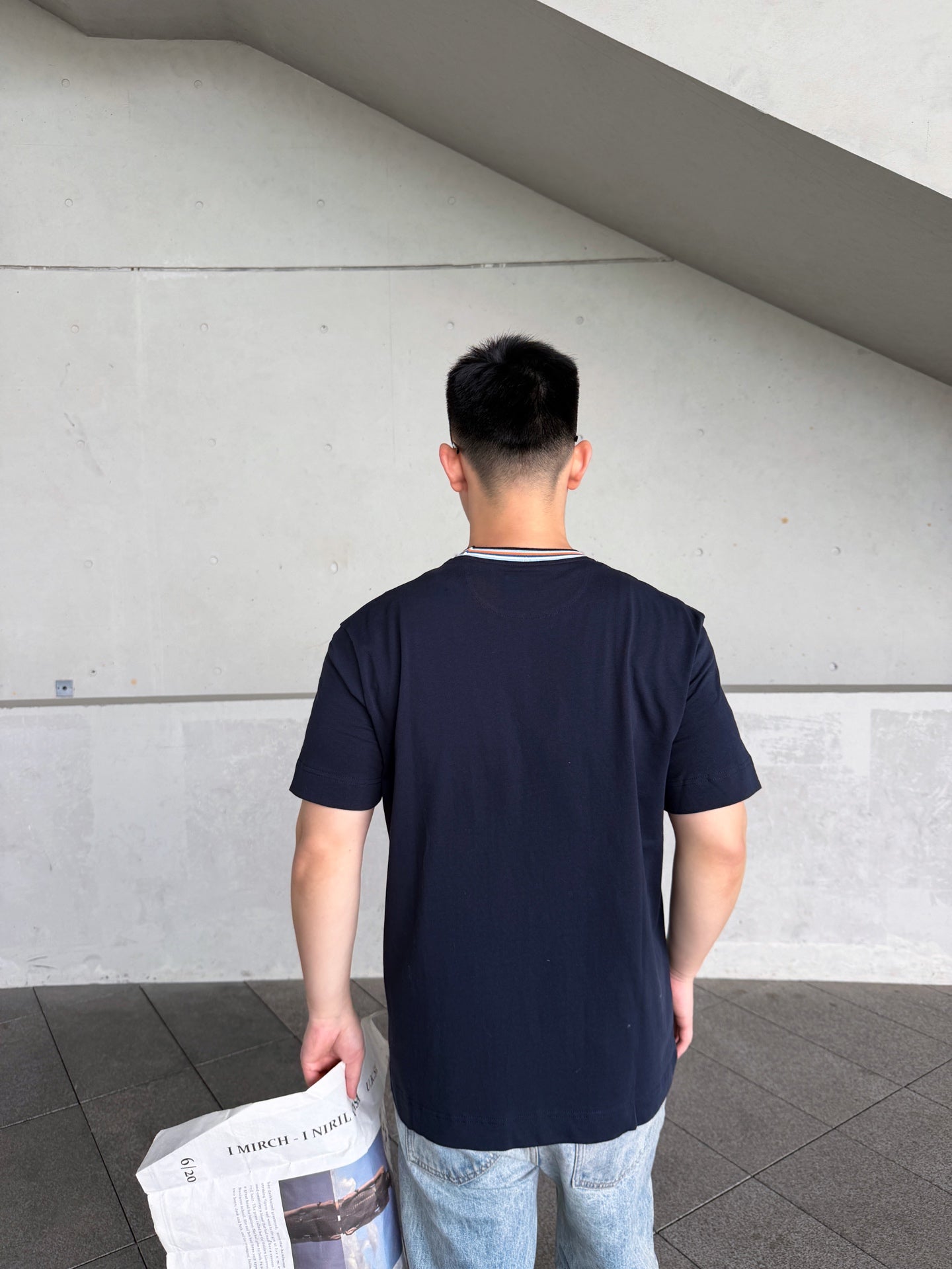 2026 New GS Two-Tone Embroidered Short-Sleeve Shirt (AA643-A10)