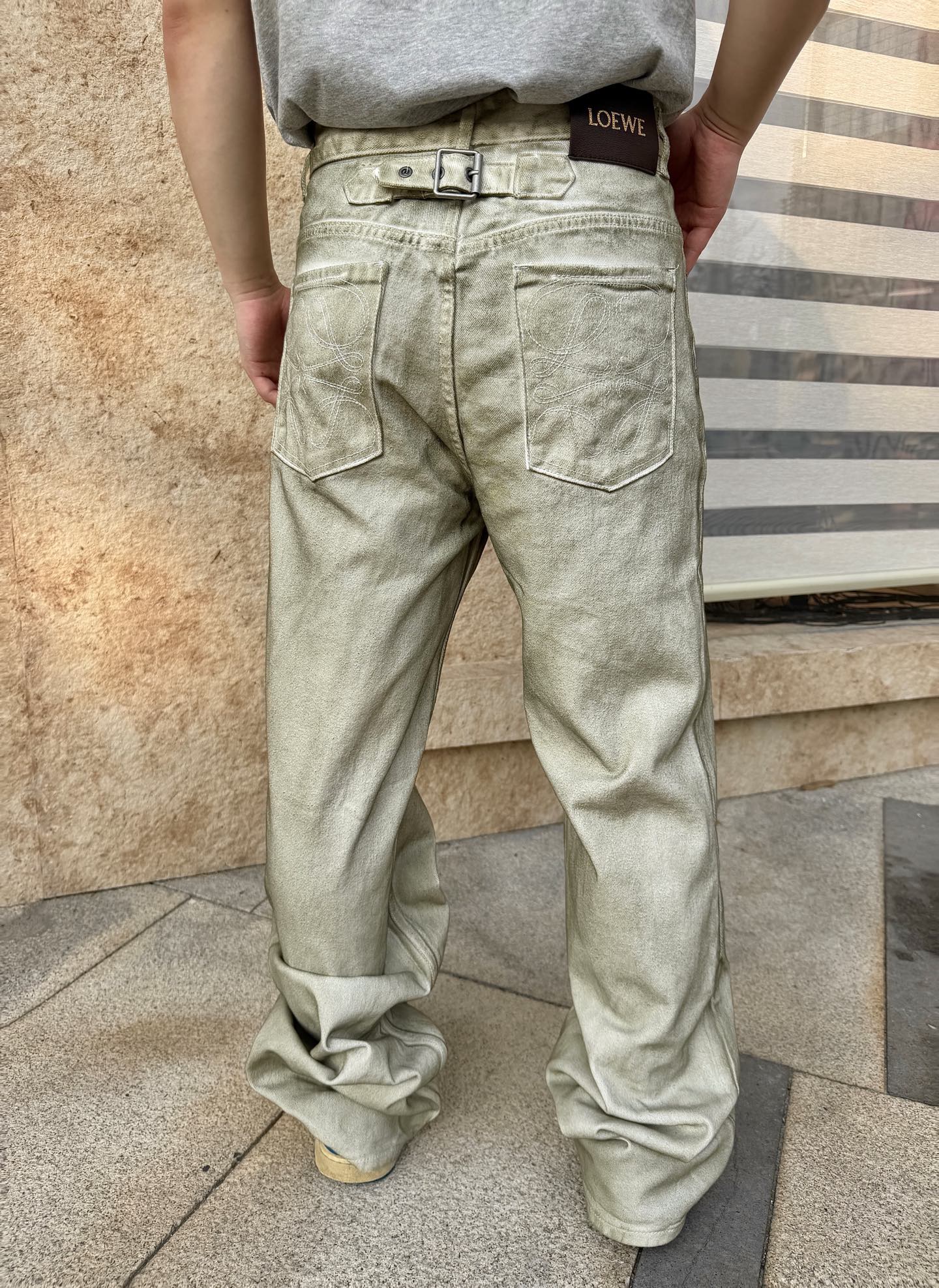 2026 New GS Leather Jeans (BB815-B75)