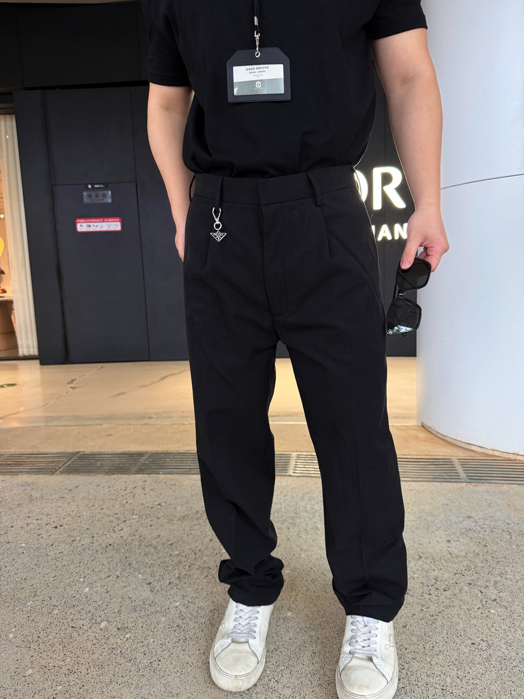 2026 New GS Logo Keyring Trousers (BB860-B25)