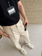 2026 New GS Logo Keyring Trousers (BB860-B25)