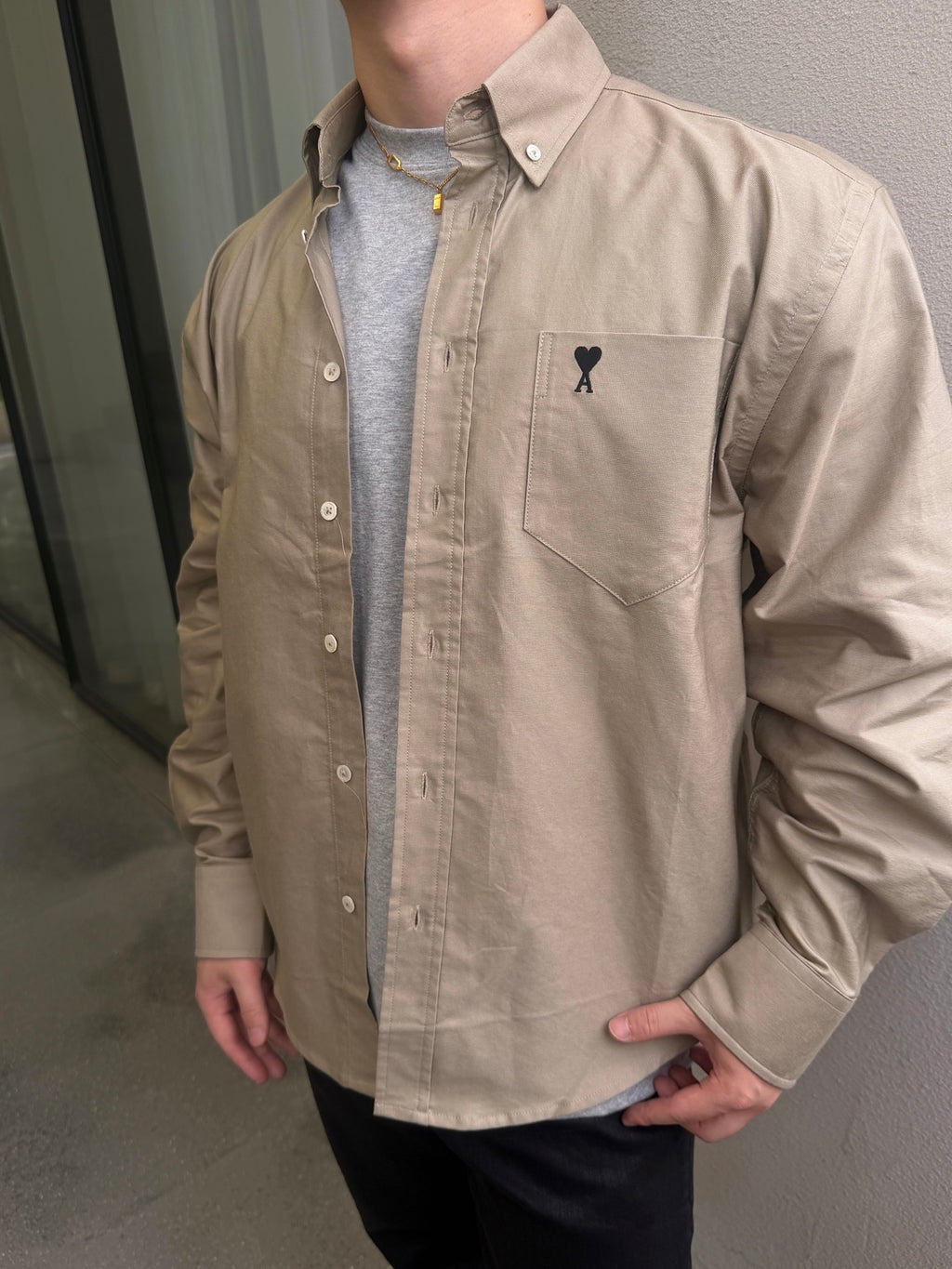 2026 New GS Embroidered Pocket Shirt (BB793-B15)