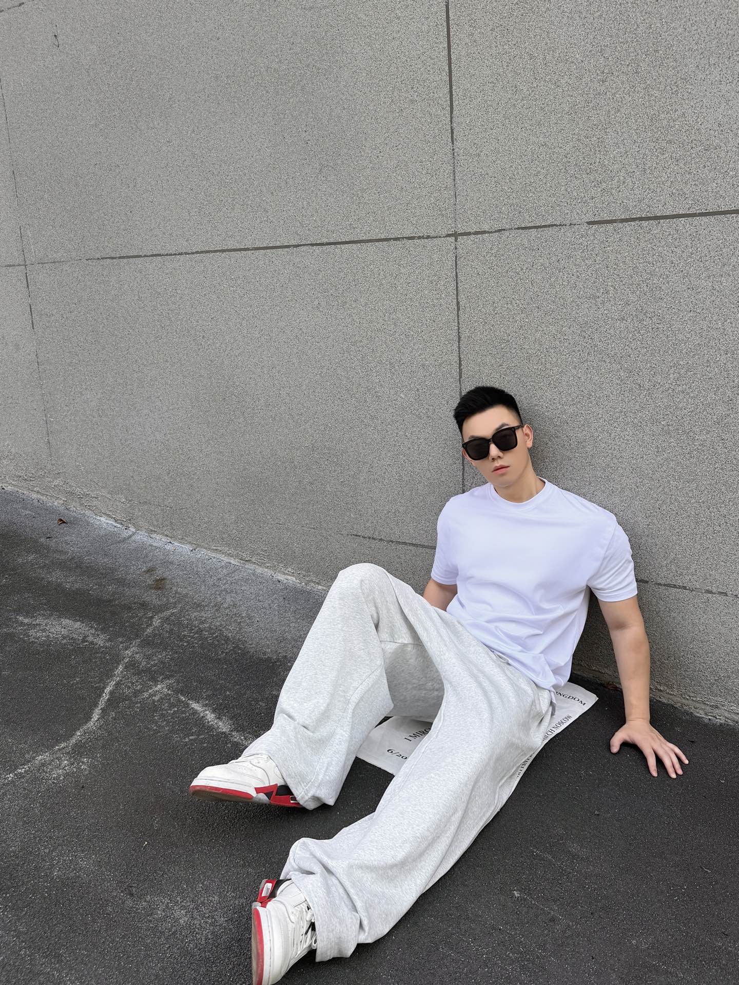 2026 New GS Embroidered Logo Sports Trousers (BB869-B25)