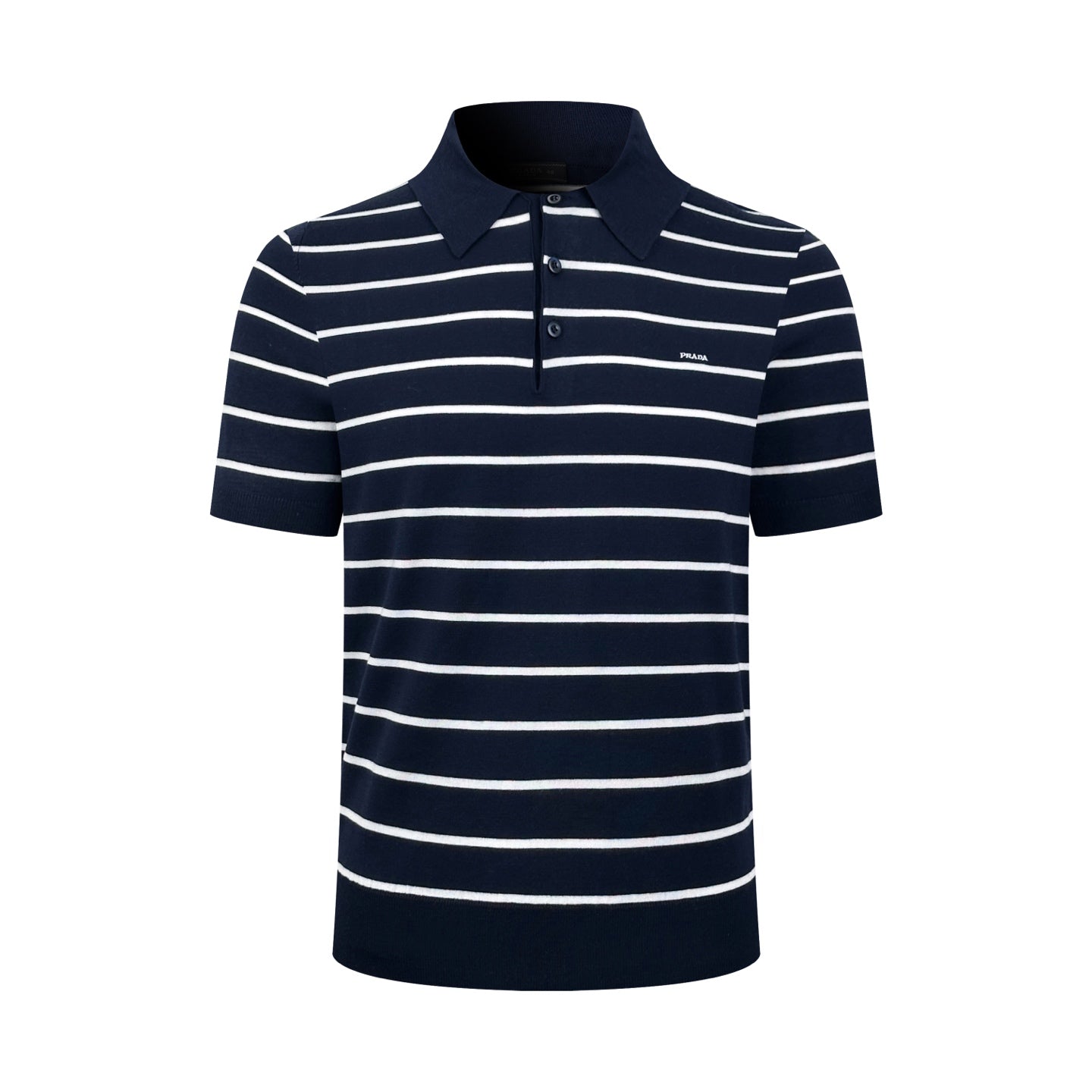 2026 New GS Logo Striped Polo-Neck Knit (CC991-A70)