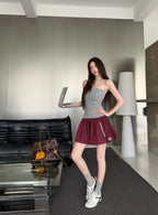 2026 Women's GS Logo Zipper Dress (FF735)