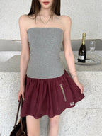 2026 Women's GS Logo Zipper Dress (FF735)
