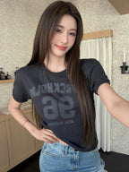 2026 Women's GS Logo Short-Sleeve T-Shirt (FF757)