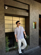 2026 New GS Logo Striped Polo Shirt (CC992-A60)