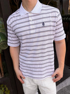 2026 New GS Logo Striped Polo Shirt (CC992-A60)