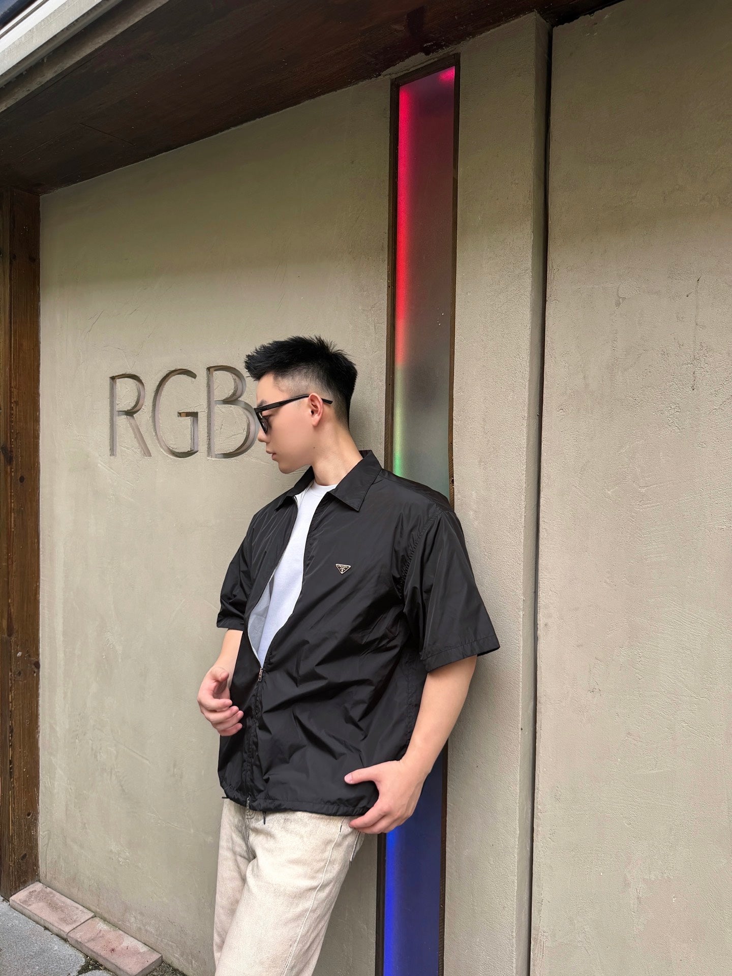 2026 New GS Zipper Short-Sleeve Shirt (CC982-A85)