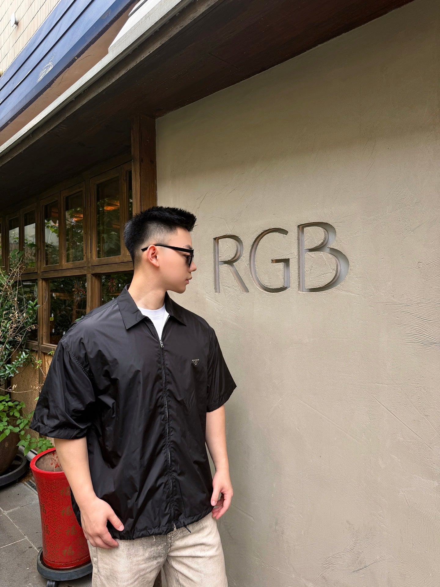 2026 New GS Zipper Short-Sleeve Shirt (CC982-A85)