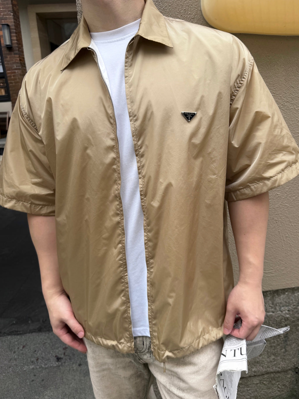 2026 New GS Zipper Short-Sleeve Shirt (CC982-A85)