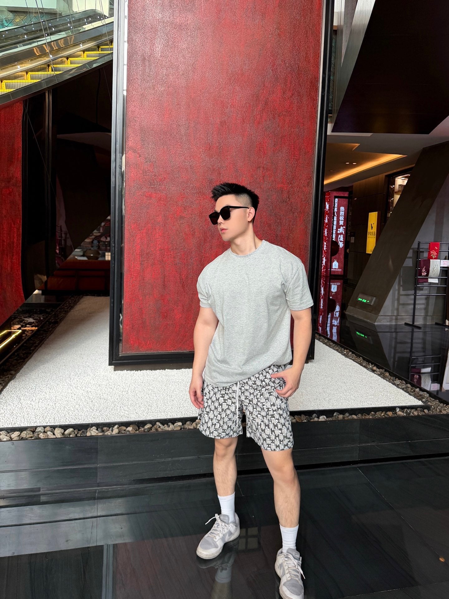 2026 New Arrival GS All-Over Print Shorts (AA577-A55)