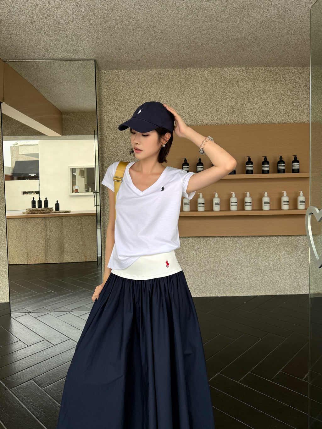 2026 Women's GS Embroidered Lace Edge Skirt (FF748)