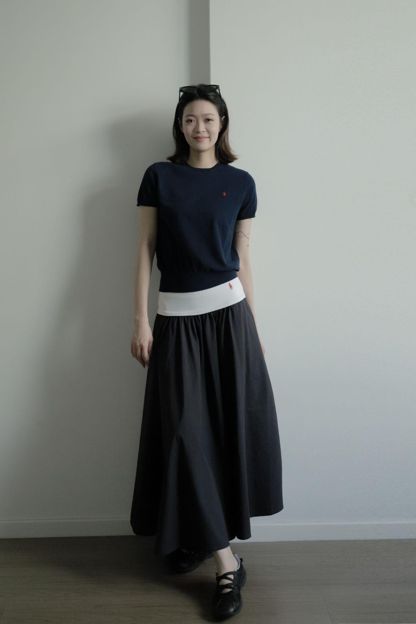 2026 Women's GS Embroidered Lace Edge Skirt (FF748)