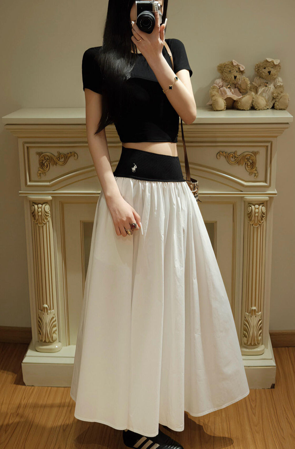 2026 Women's GS Embroidered Lace Edge Skirt (FF748)