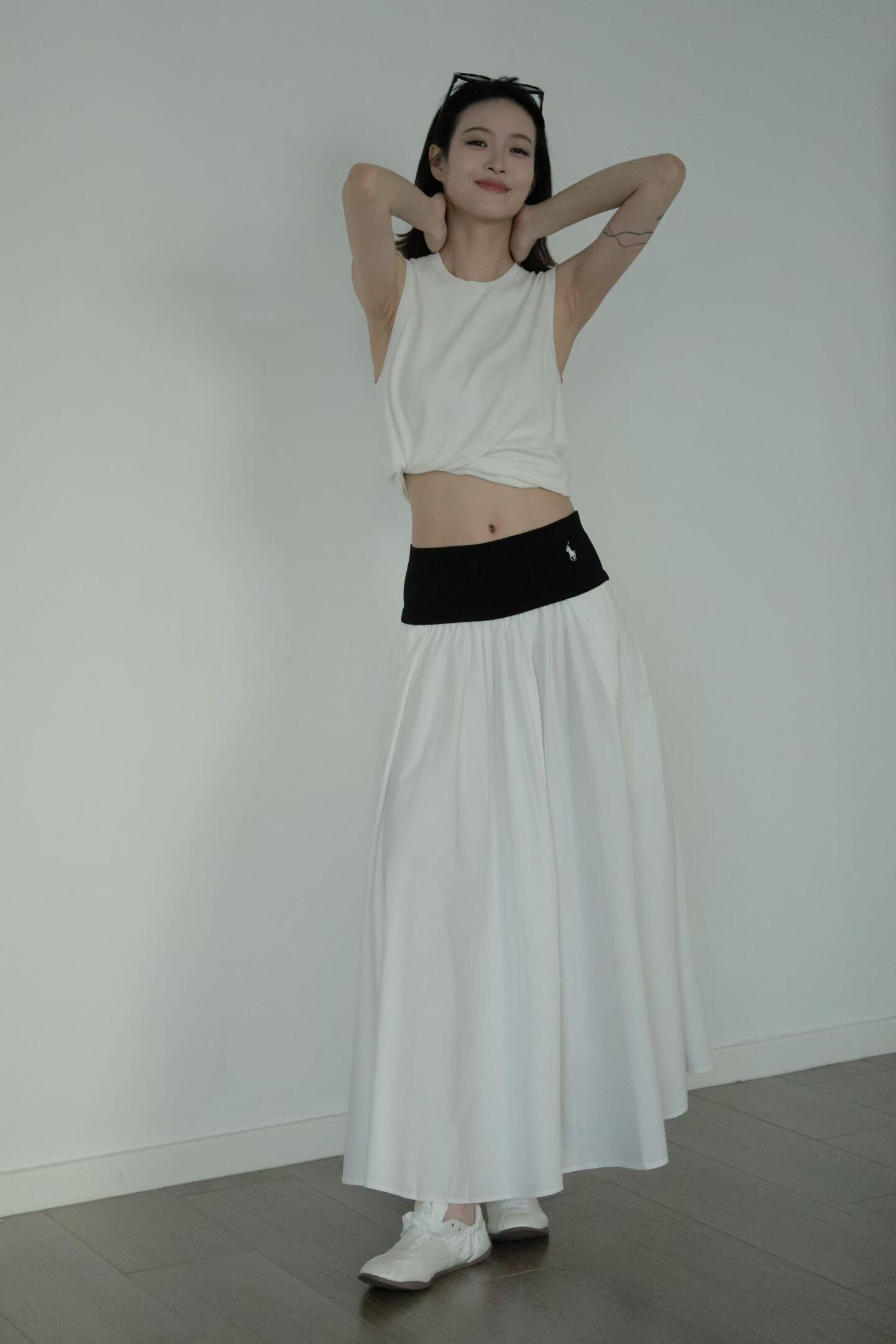 2026 Women's GS Embroidered Lace Edge Skirt (FF748)