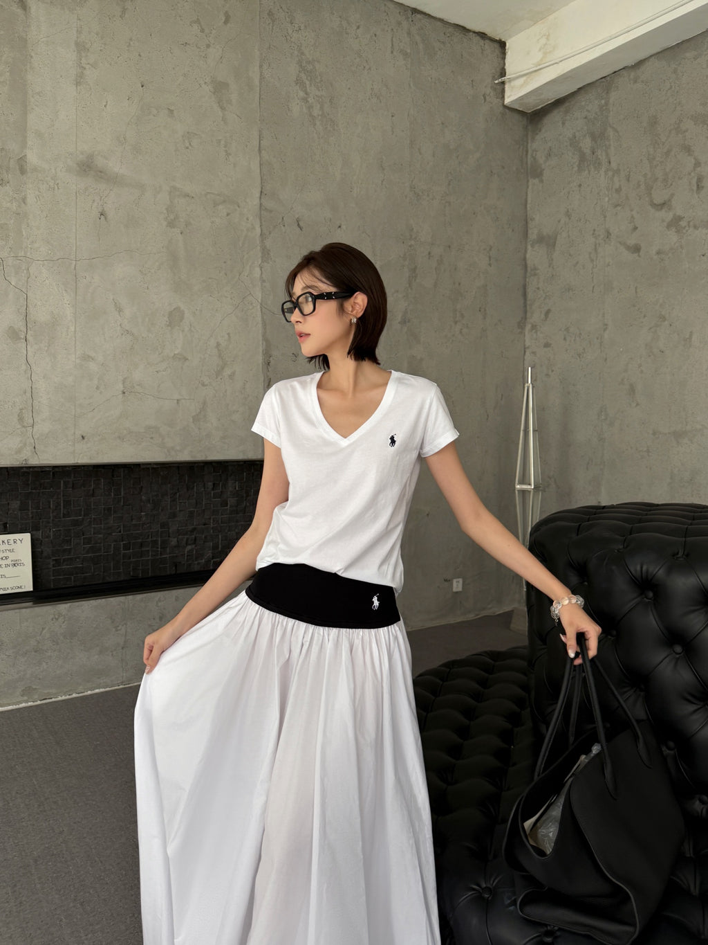 2026 Women's GS Embroidered Lace Edge Skirt (FF748)