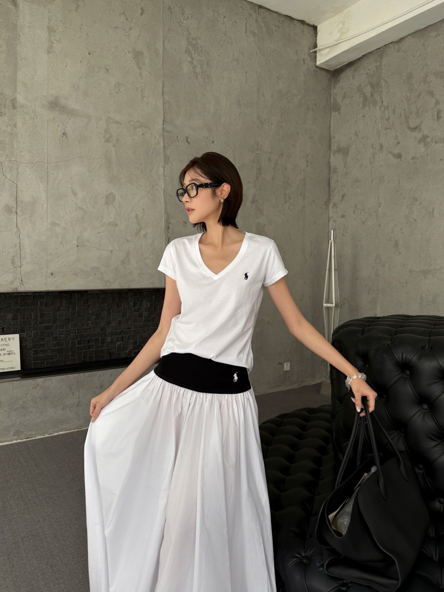 2026 Women's GS Embroidered Lace Edge Skirt (FF748)