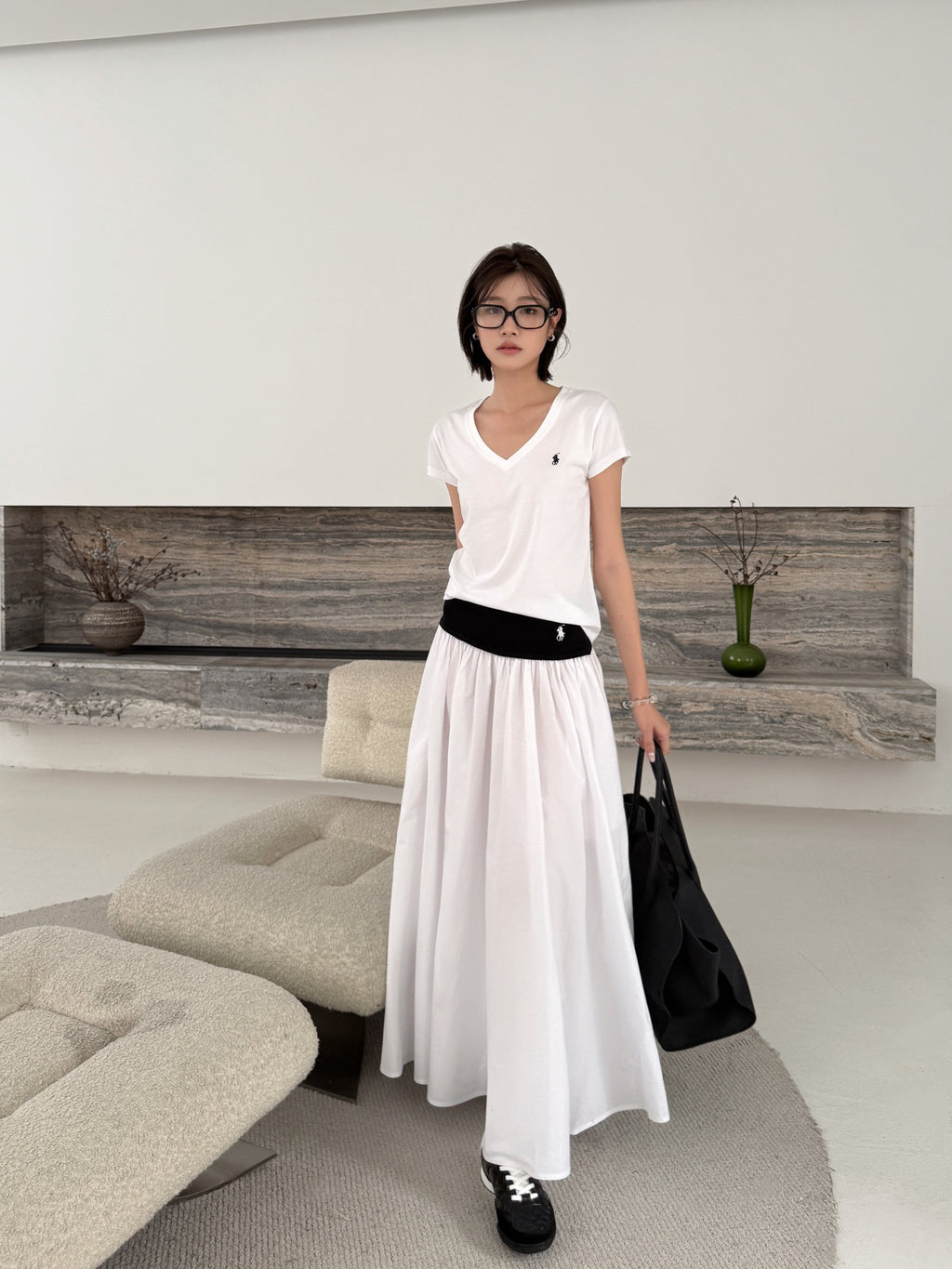 2026 Women's GS Embroidered Lace Edge Skirt (FF748)