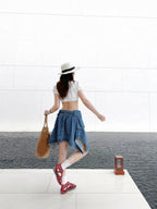 2026 Women's GS Denim Half-Dress (DD125)