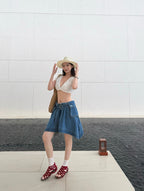 2026 Women's GS Denim Half-Dress (DD125)