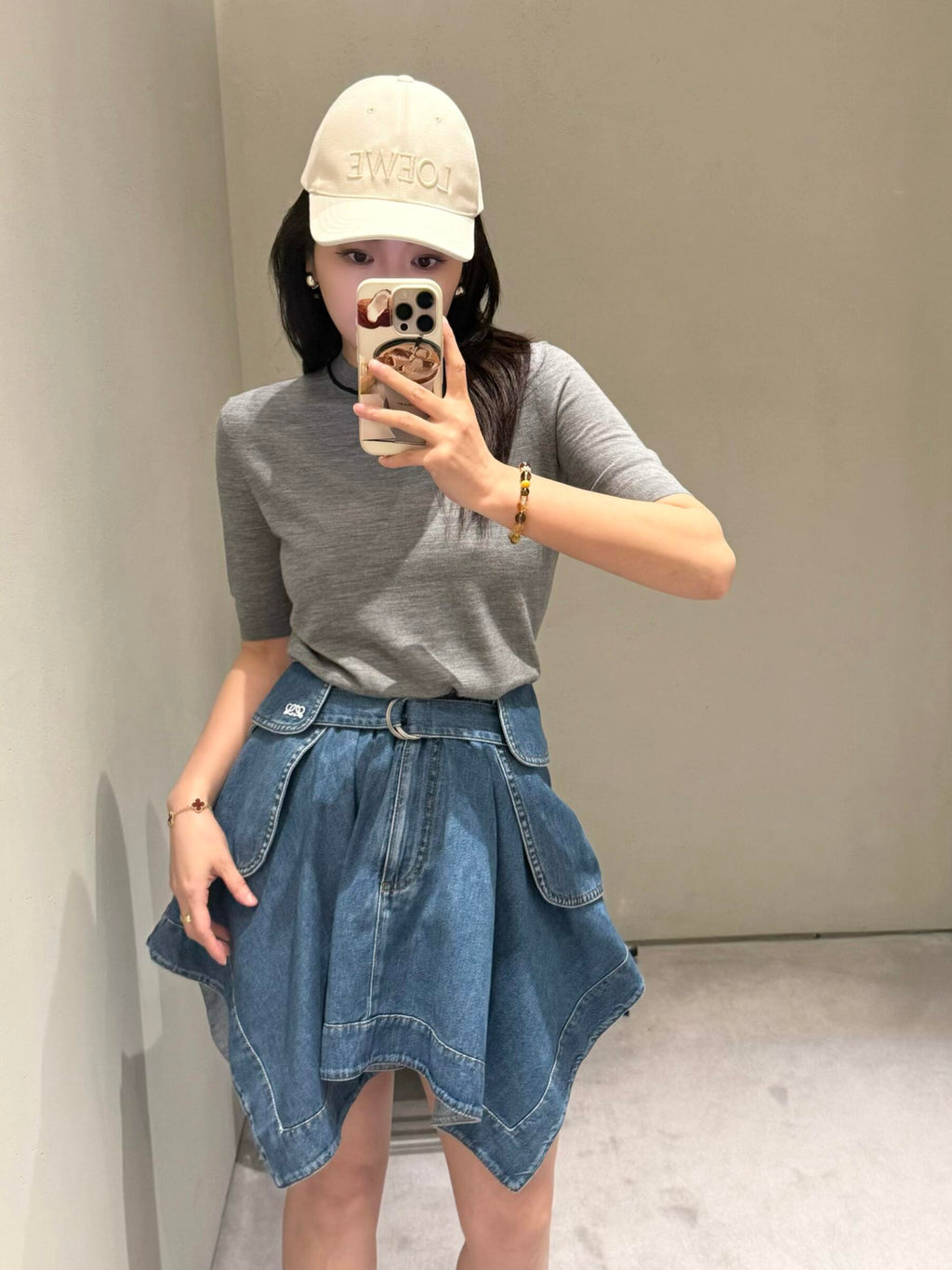 2026 Women's GS Denim Half-Dress (DD125)