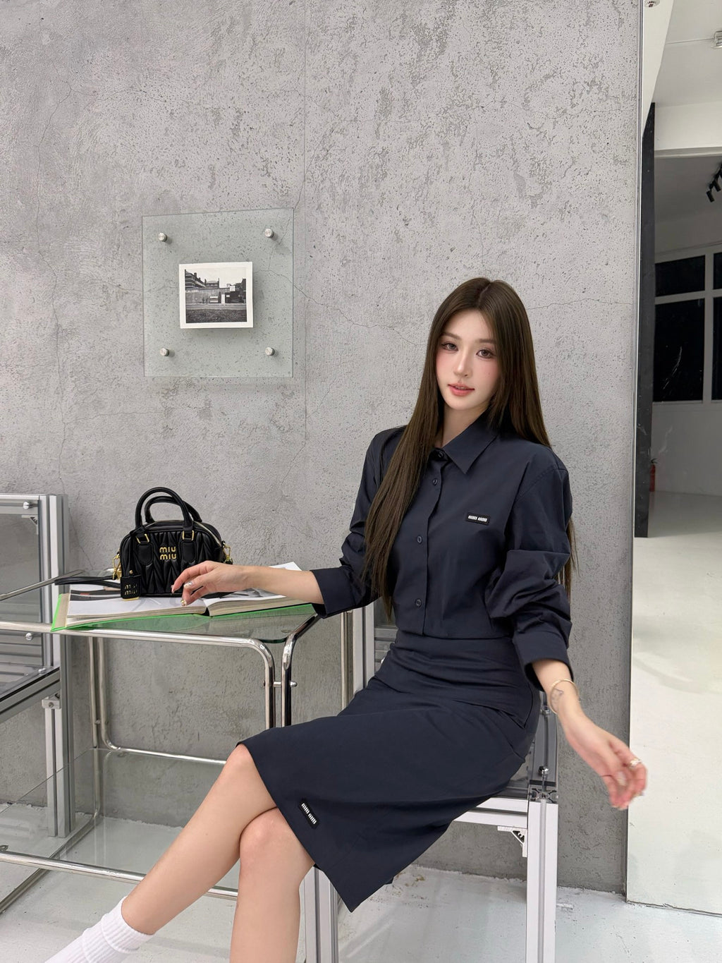 2026 Women's GS Logo Long Dress (FF755)