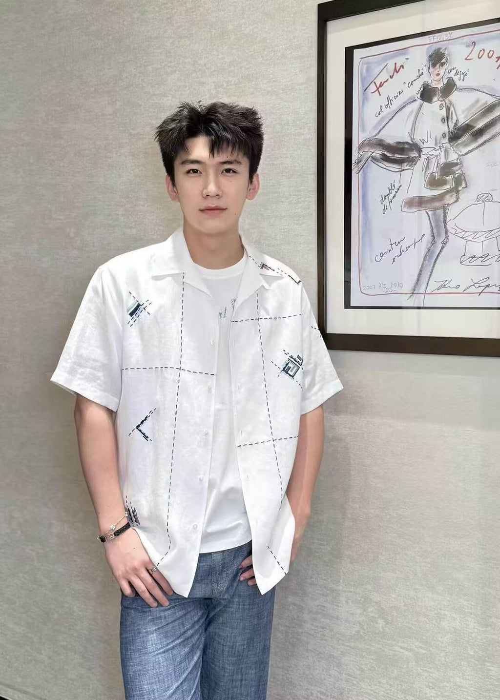 2026 New Model GS Embroidered Short-Sleeved Shirt (AA620-A90)