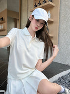 2026 Women's GS Badge Embroidered Polo Shirt (FF759)