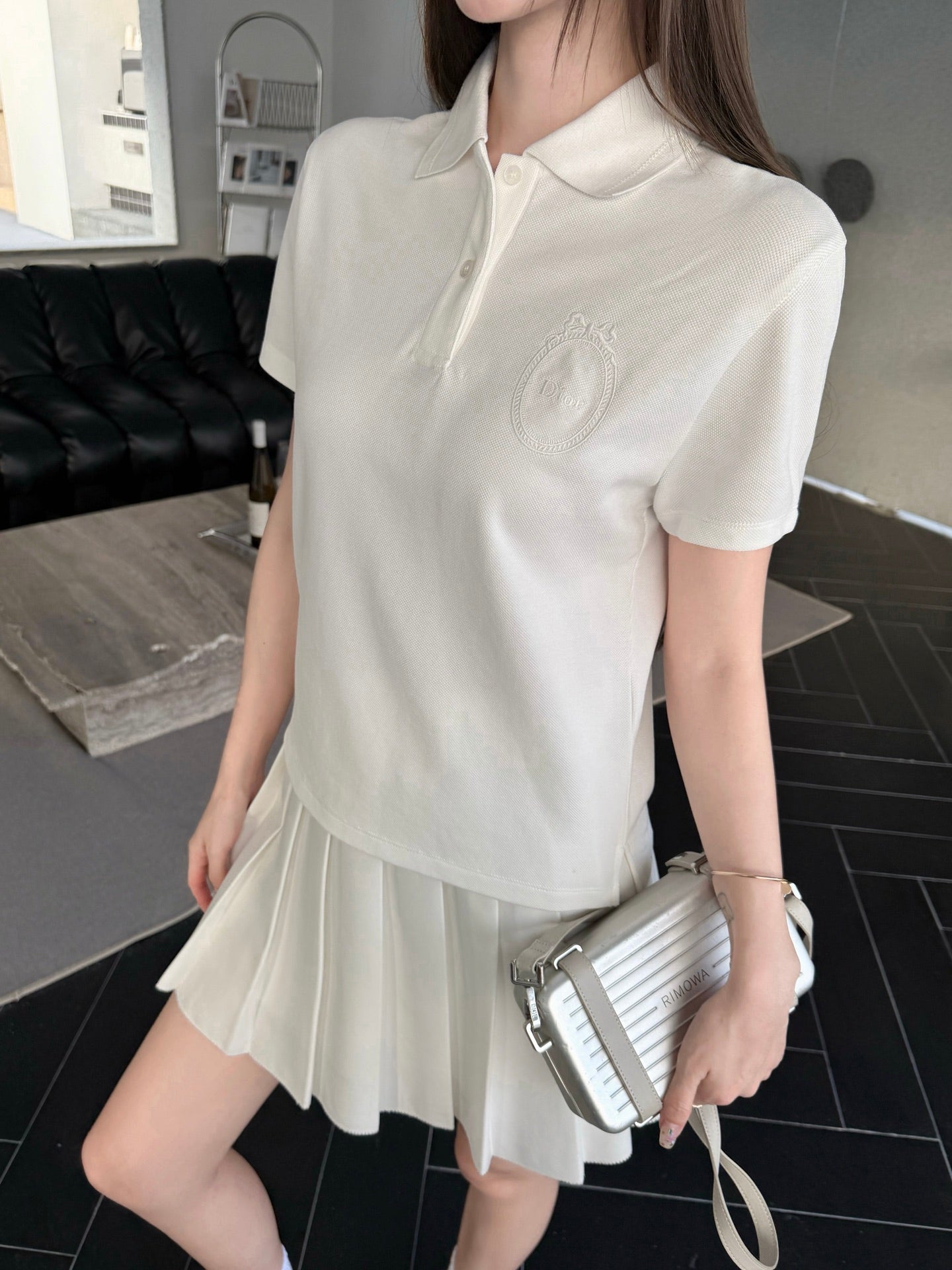 2026 Women's GS Badge Embroidered Polo Shirt (FF759)