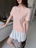 2026 Women's GS Badge Embroidered Polo Shirt (FF759)