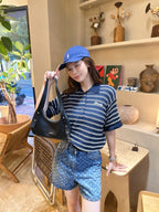 2026 Women's GS Logo Polo Neck Knit Sweater (DD142)