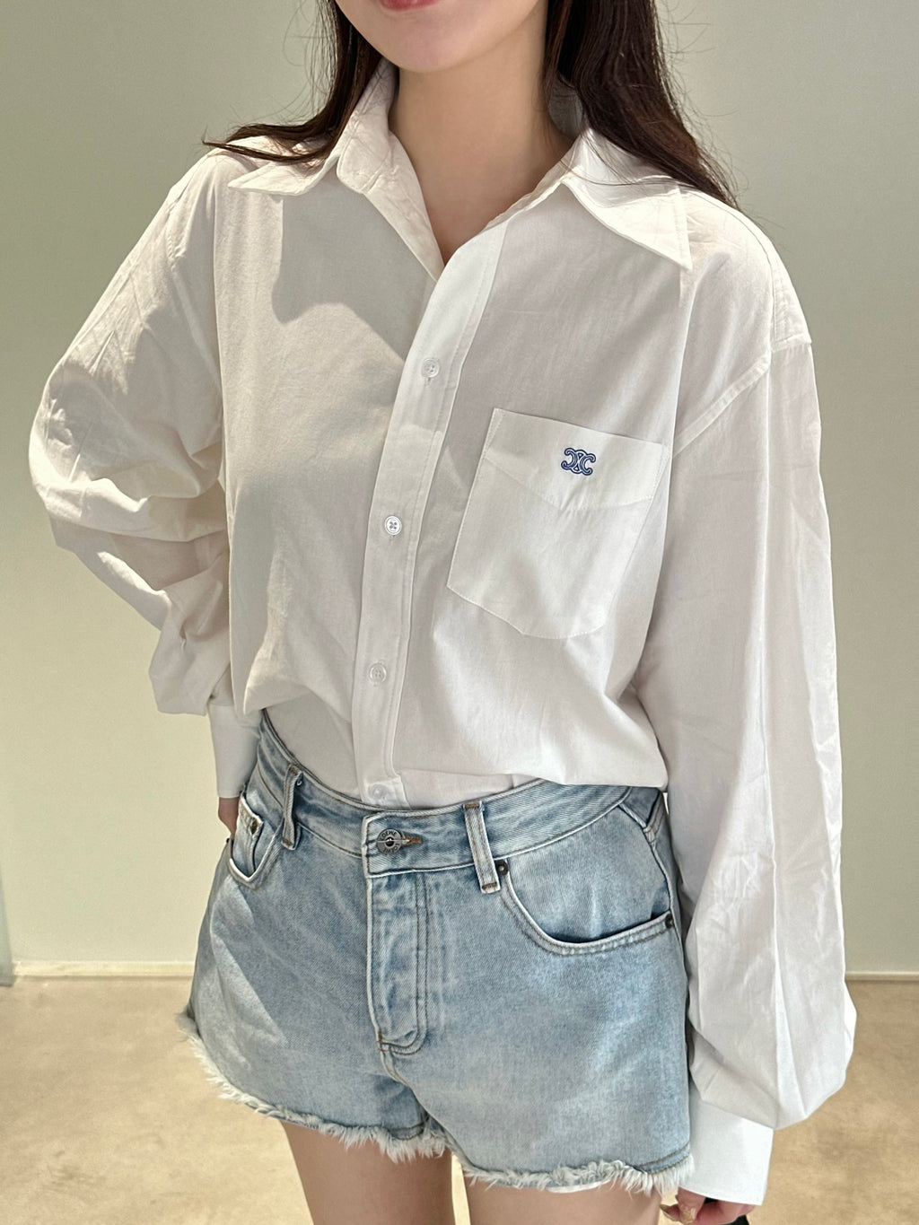2026 Women's GS Embroidered Shirt (EE425)