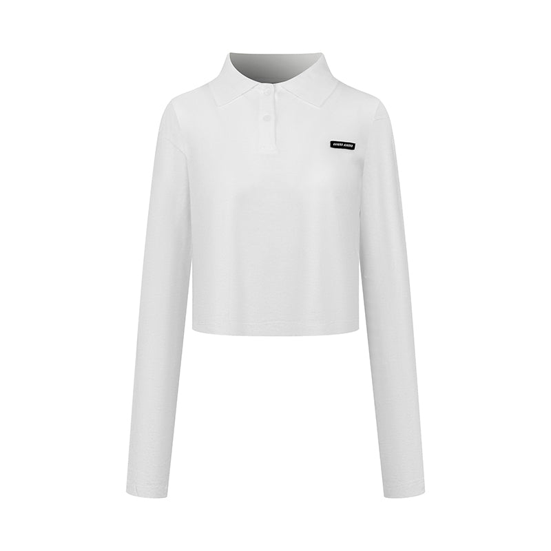 2026 Women's GS Logo Polo Shirt Long Sleeve (FF786)