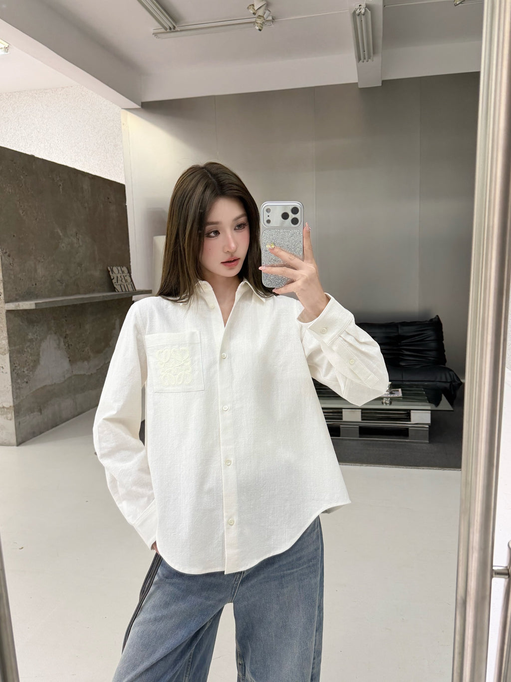 2026 Women's GS Knitted Embroidered Shirt (FF769)