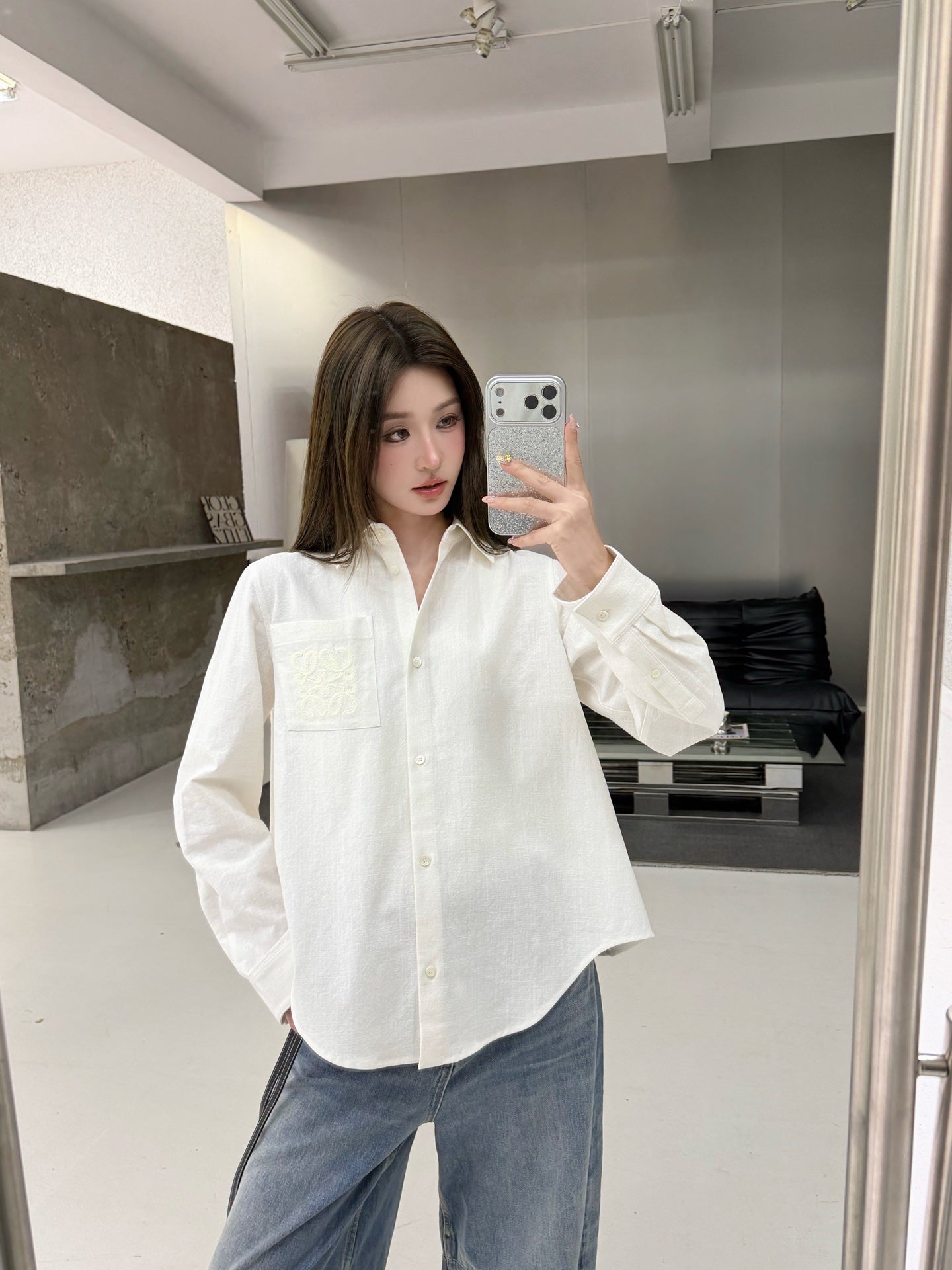 2026 Women's GS Knitted Embroidered Shirt (FF769)