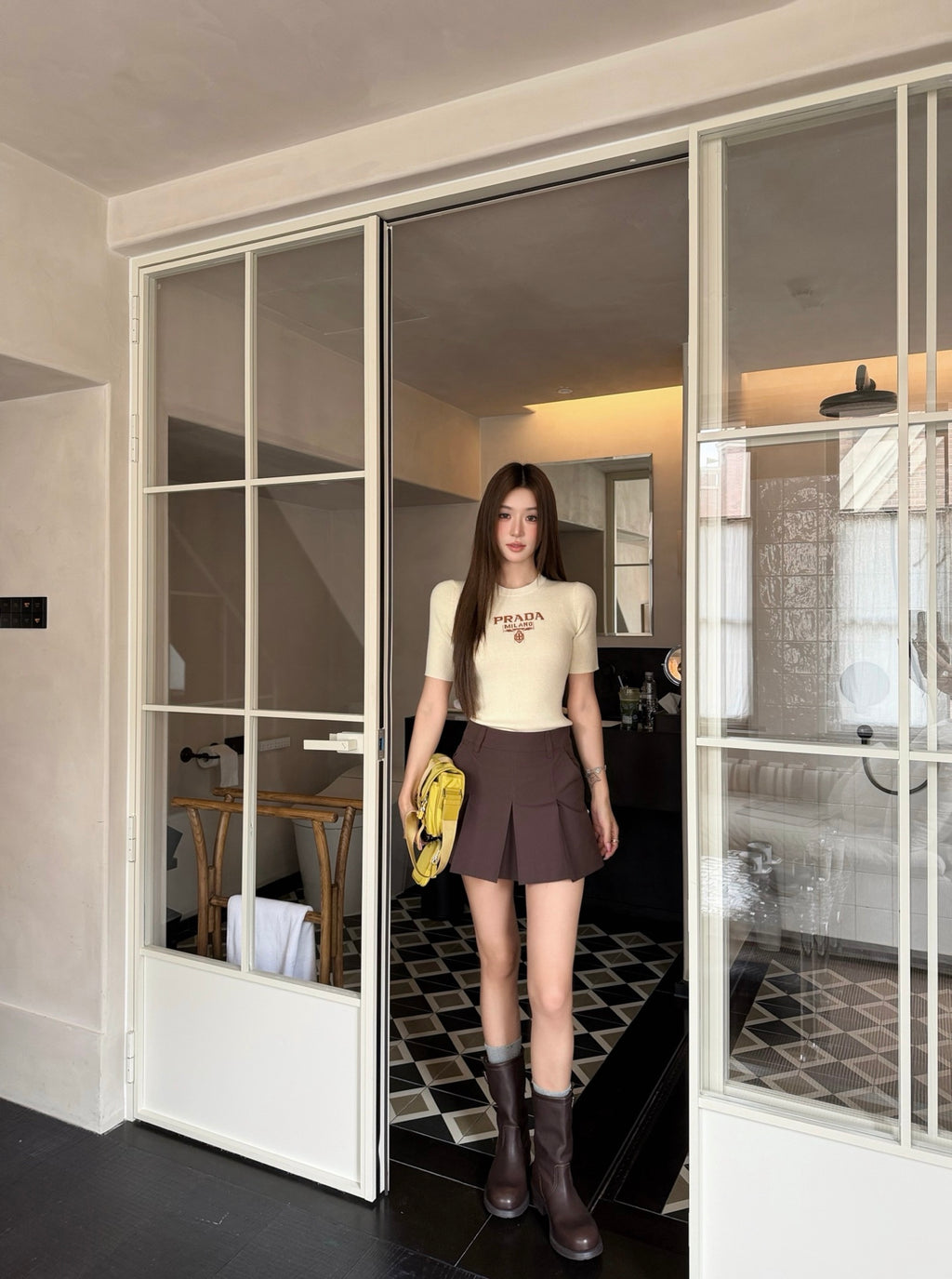 2026 Women's GS Logo Long-Sleeved Sweater (FF780)