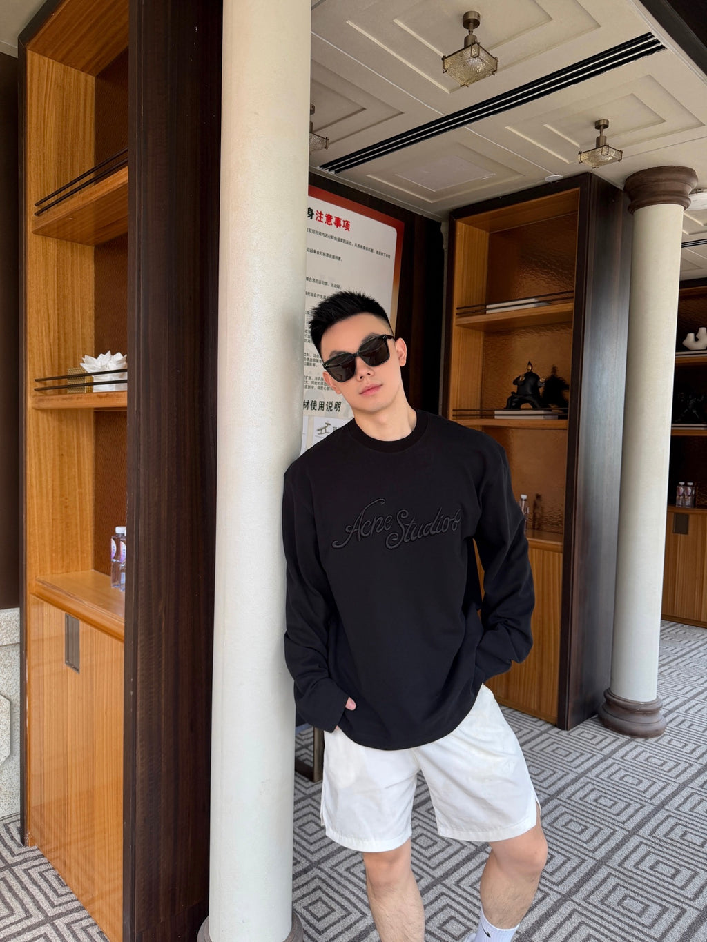 2026 New Model GS Embroidered Logo Long-Sleeve (BB882-A70)