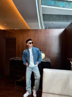 2026 New Style GS Embroidered Zipper Denim Jacket (BB865-B80)