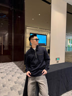 2026 New Model GS  Logo Half-Zip Jacket (AA664-A90)