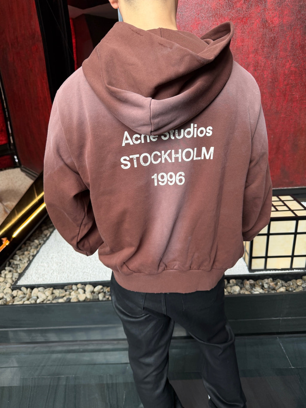 2026 New Model GS Painted and Weathered Logo Hooded Sweatshirt (CC995-B55)