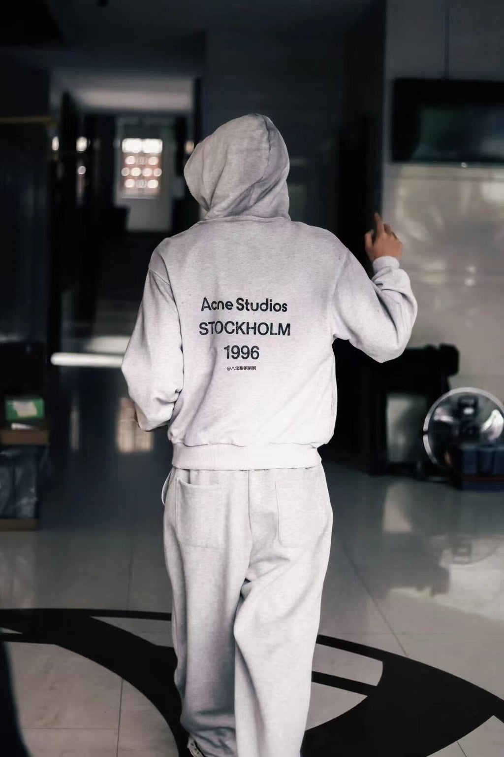 2026 New Model GS Painted and Weathered Logo Hooded Sweatshirt (CC995-B55)